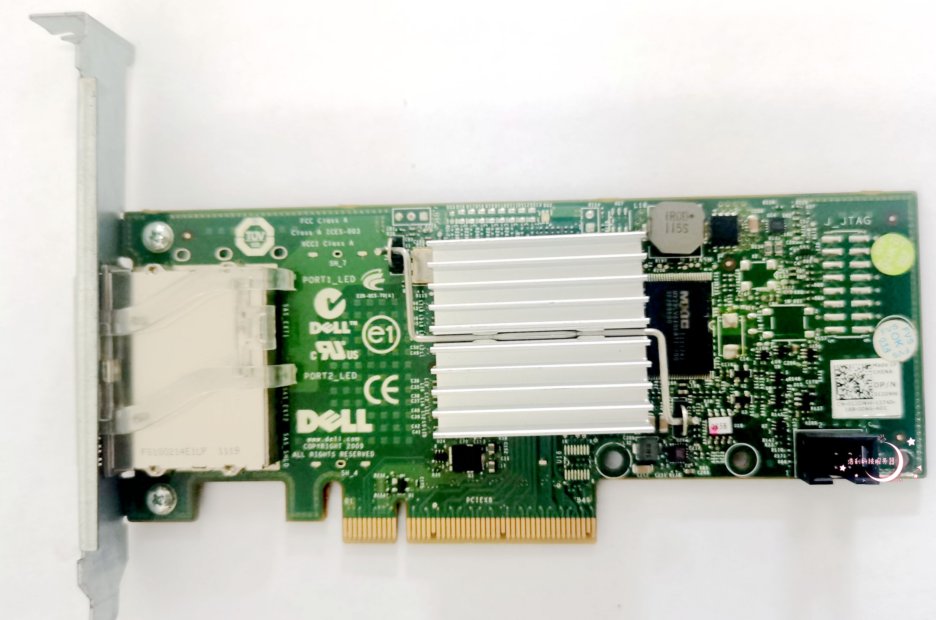 DELL MD3200 MD3220 6GB SAS card tray cabinet HBA H200E H200E 12DNW 3DDJT