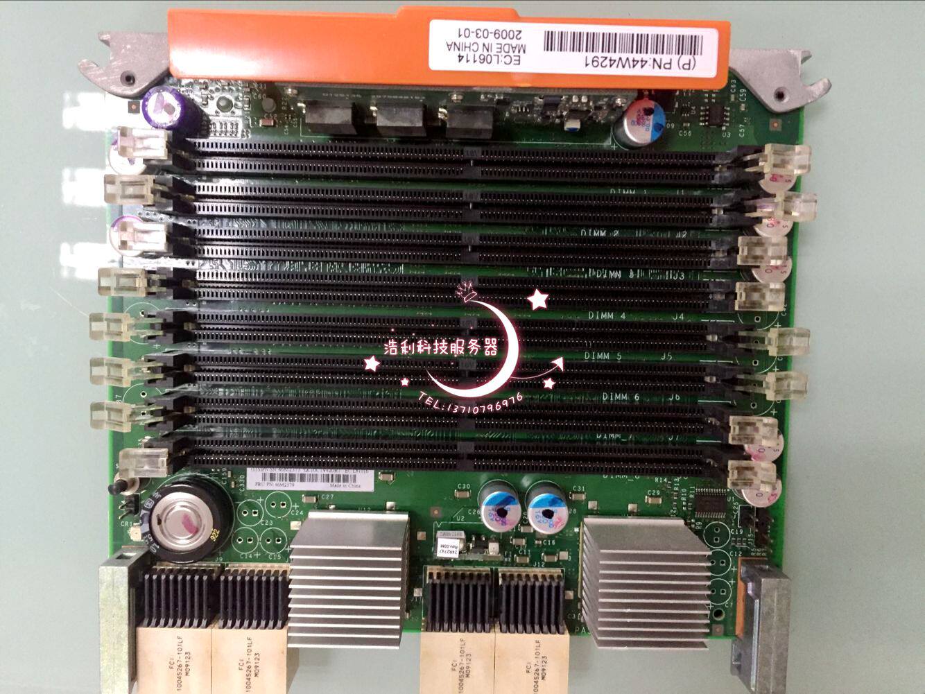 IBM X3850M2 3950M2 memory board 46M2379 46M2373 43W8672 44W4291