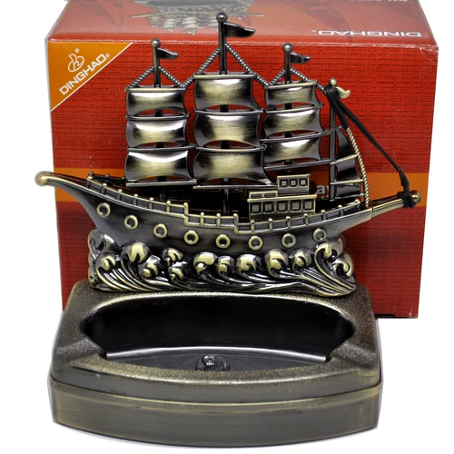 Креативная пепельница, зажигалка для офиса