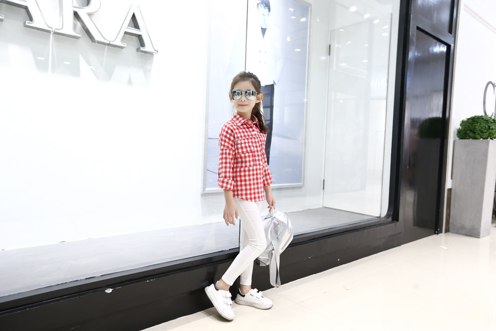 Chemise fille à manche longue - Ref 2085283 Image 12