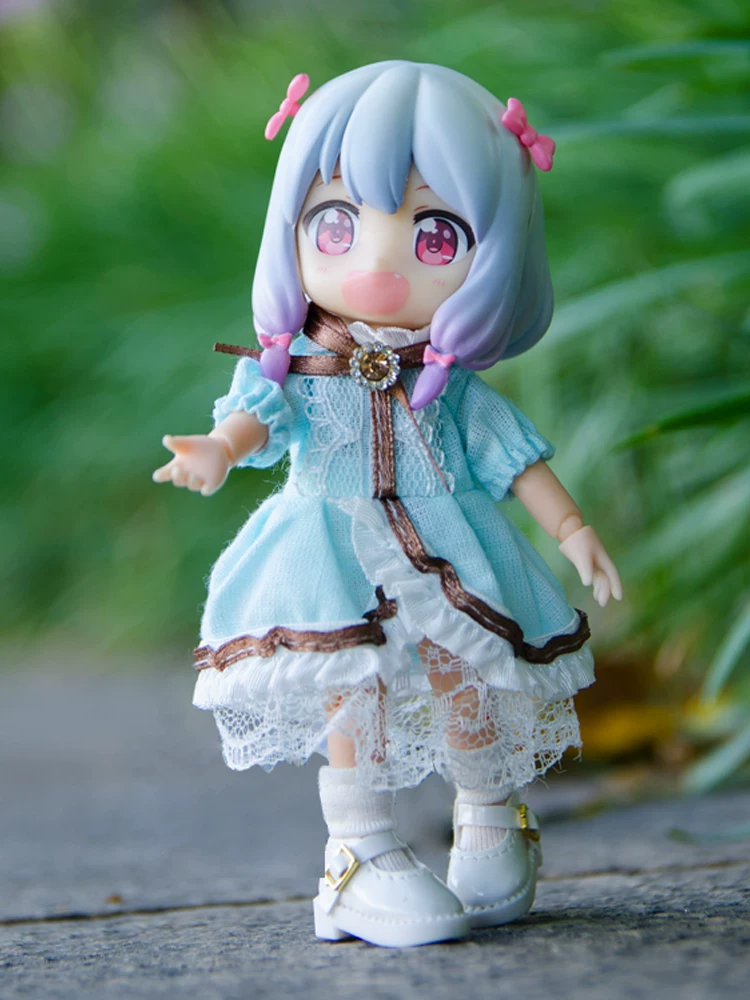 OB11 детская лолита юбка 12 баллов BJD принцесса юбка Molly платье GSC глина!