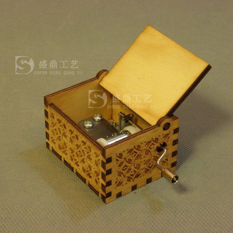 Music Box Octaonic Wooden Box Wood-shaking Birthday Wooden Box Rights Game Harry Potter Set For Birthday Gift-Taobao