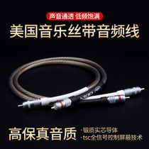 Music ribbon with NORDOST Odin Odin2 pure silver liner machine power amplifier double lotus sound audio line