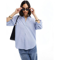 UK 05 16 2024 trend-oriented womens new casual lapel long-sleeved comfortable shirt