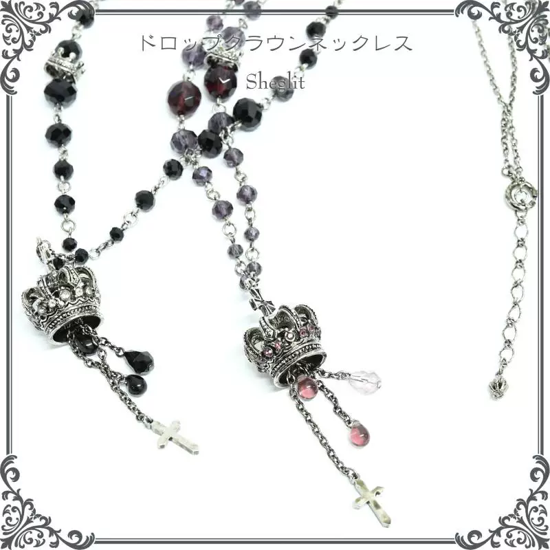 Японская резервация бесплатной покупки Sheglit, корона necklace, Lolita мелочи 684030 депозит