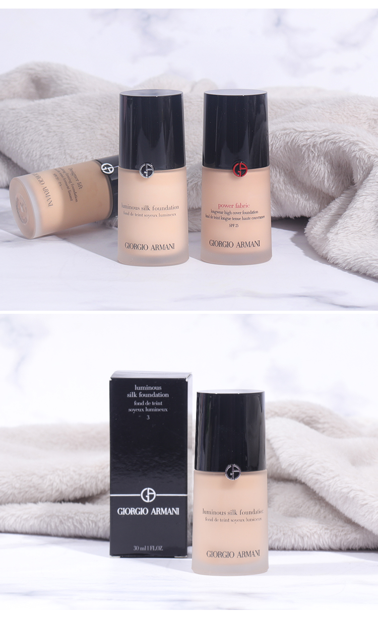Armani quyền năng lượng lỏng kem nền điện nhà thiết kế tổng thể uv trang điểm tinh khiết nhãn màu xanh chính hãng kem nền maybelline fit me 120