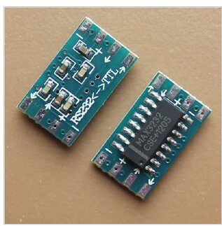 MCU mini RS232 MAX3232 level to TTL level conversion board serial port conversion board