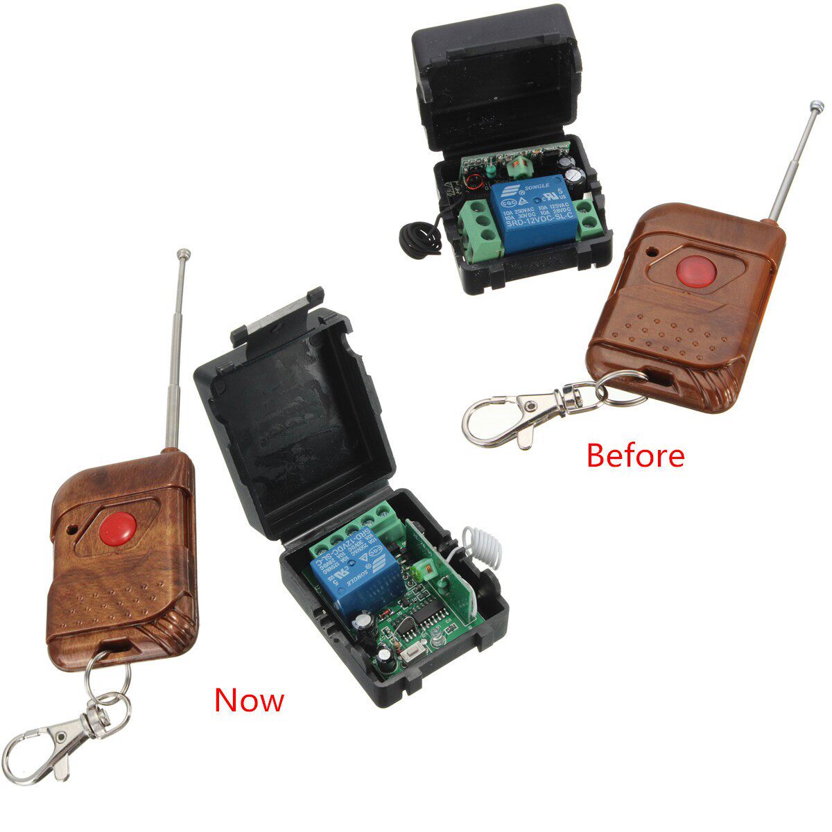 Wireless single-channel remote control switch access control remote control wireless remote control switch 12V single-channel electric control door remote control