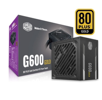 CoolerMaster cool Supreme rated 600W G600 gold silent fan power supply