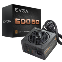 EVGA 600BQ desktop power supply rated power 600W Bronze half-module PC computer host chassis mute