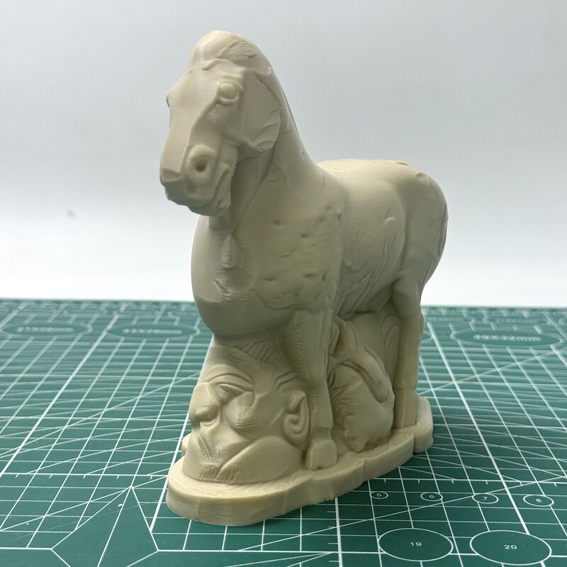 3D Printed Physical Model: Han Dynasty Horses Trampling the Hungolian Army, Replica Display of Cultural Relics from Maoling Museum, DIY