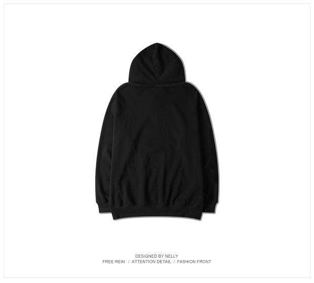 Ulzzang retro gốc hip hop rap hoodie xanh nam và nữ đôi áo khoác giản dị thủy triều