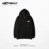 Guochao ban đầu cổng gió hộp áo len trùm đầu nam và nữ đường phố hip hop retro skie hoodie mùa thu và mùa đông áo hoodie nam chính hàng Áo len