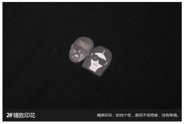 Mùa hè mới nguyên bản hoạt hình retro hip hop rap Nhật Bản in cotton Slim áo thun ngắn tay nam cổ tròn áo phông nam cao cấp