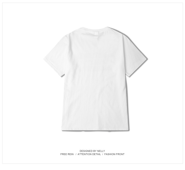 Xu hướng nhảy đường phố Nhật Bản lỏng lẻo hip hop tee nam và nữ mùa hè mới teen áo thun ngắn tay Harajuku áo thun thể thao nam