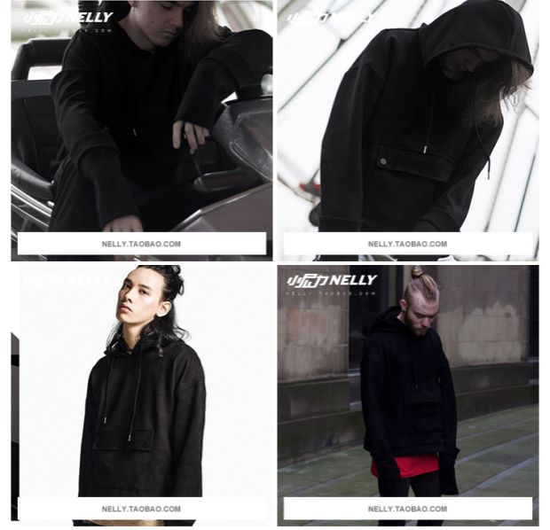 Retro hip hop Nhật Bản Harajuku Thương hiệu thủy triều cổ đại đôi nam nữ hoodies áo thể thao đường phố cao trùm đầu áo len áo hoodie cặp