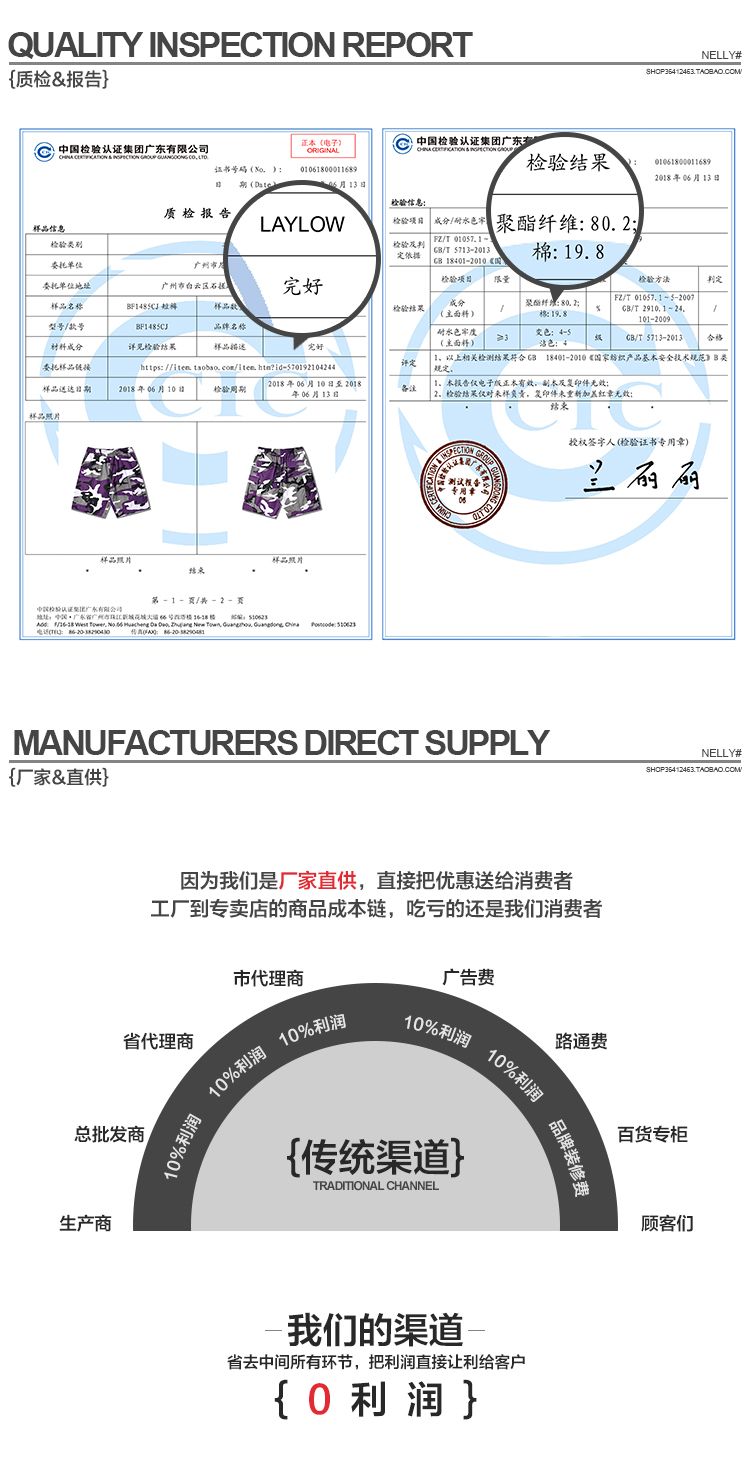 Mùa hè ngụy trang quần nam quần short mùa hè quần âu quần bảo hộ lao động quần bãi biển năm điểm ống túm đa túi thủy triều