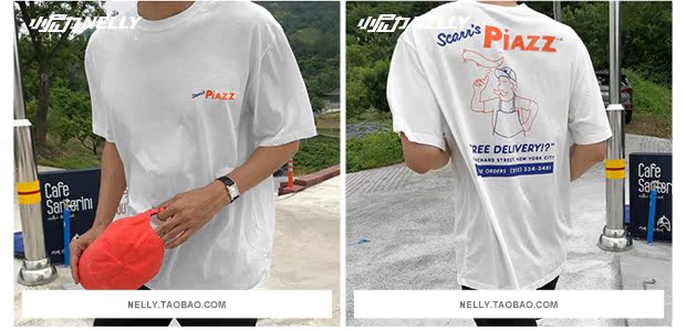 Mùa hè Châu Âu và Hoa Kỳ đường phố hip hop lỏng lẻo Mỹ in graffiti tay áo ngắn thủy triều nam và nữ cặp vợ chồng giải trí đất nước thủy triều từ bi Áo thun nam