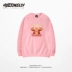 Tide thương hiệu gió gió Harajuku bf gió phim hoạt hình graffiti hip hop lỏng kích thước lớn những người yêu thích mặc nam và nữ cộng với áo len nhung hoodie đẹp Áo len