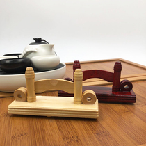 Ya Fan hall mens folding fan frame Wooden fan holder Sandalwood fan Gift crafts fan support fan accessories base table