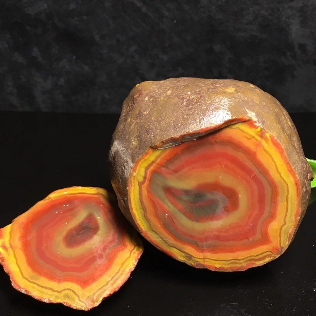 Polyleon Valley Warring States Red Manau boutique full of red and yellow Tangled Collection Grade Raw Materials