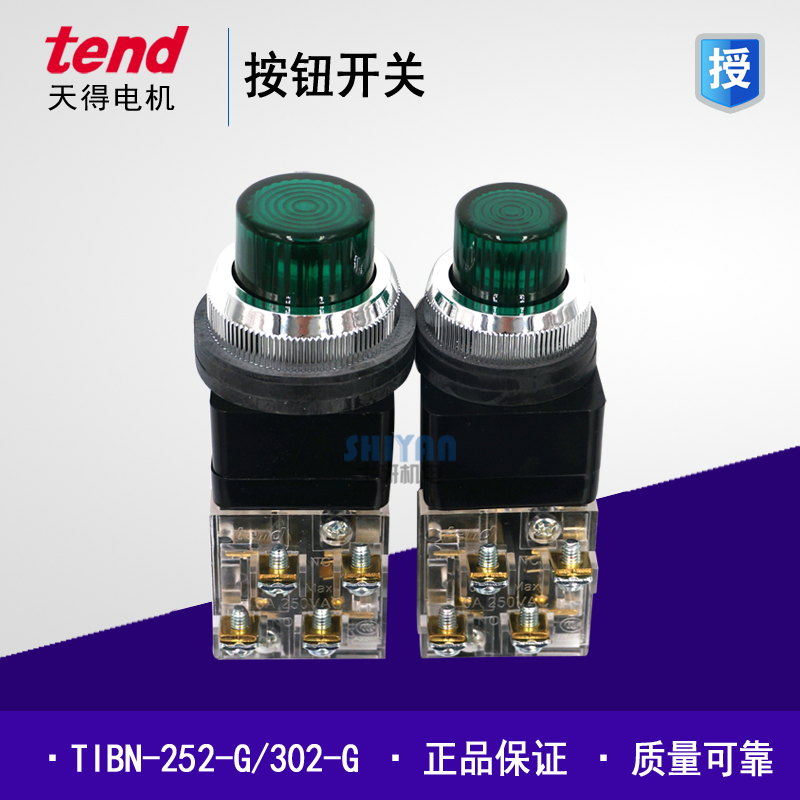 Original fitting day to tendneon light button switch TIBN-252-G R TIBN-302-G R