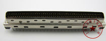 Menglisite SCSI 100PIN 180 degree plug-in board DB type 100 core male header welding plate type connector