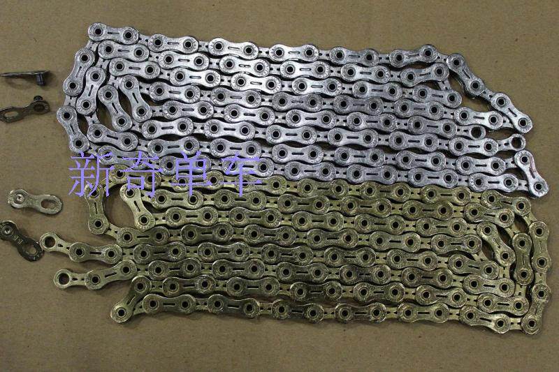 YBN Subang Chain Plated Titanium Full Hollowed-out YBN SLA110 TI 11 Speed 22 Speed Mountain Road Chain