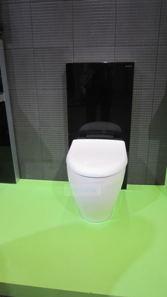 Geberit GEBERIT magic stone toilet plate water tank seat toilet red, white and black water tank