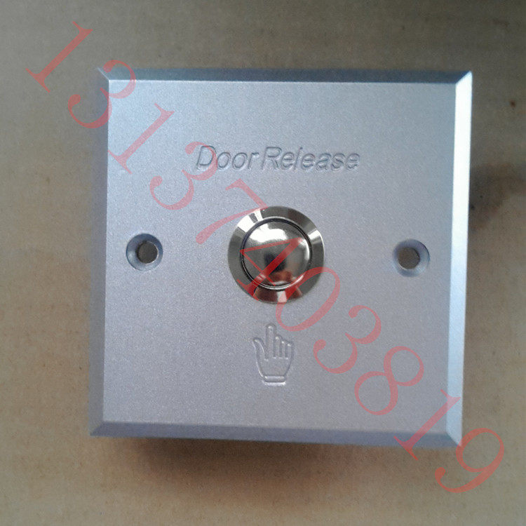 Electric garage door Roller door automatic sensor door Wall manual switch Button button aluminum brushed panel