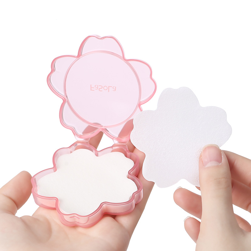 FaSoLa Cherry Blossom Soap Sheet Travel Portable Hand Washing Soap Disposable Travel Small Soap Paper Rich Foam