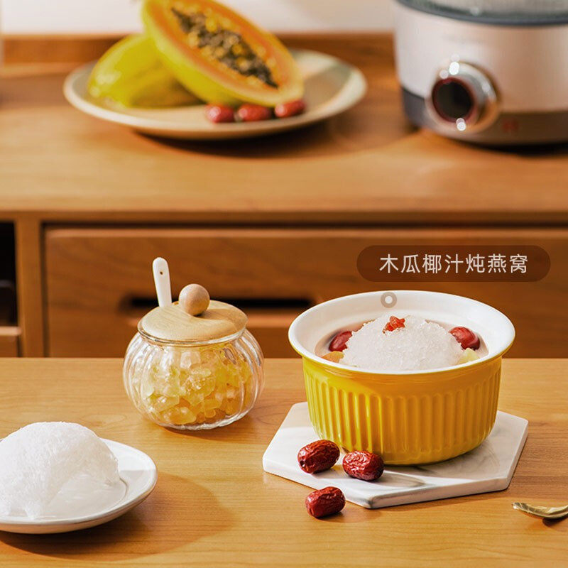 Dongling Electric Steamer Steam Pot Handmade Special Ceramic Stew Pot Accessories Home Kitchen Gadgets