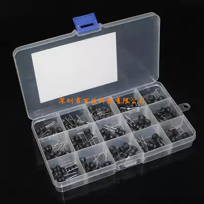 75 15 kinds of specifications 8 * 10mm 2 2uH-10mH I-shaped inductor DIP in-line power inductor set