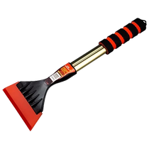 Car winter snow removal plow truck with snow plow brush snow removal artifact scraper snow plate glass winter defrost and deicing brush