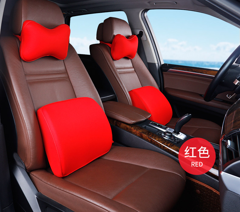 Thousand Grid I-001MN Подголовник I-616MN Поясничная опора-02-Кофейный цвет_10.jpg