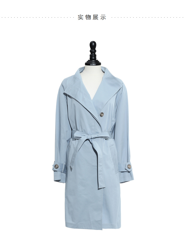 Trench pour femme GLORIA    en Coton - Ref 3227218 Image 30