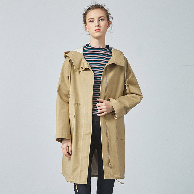 Trench pour femme GLORIA    en Coton - Ref 3225926 Image 2