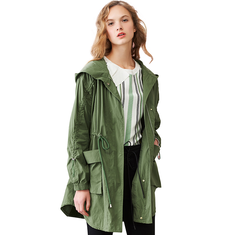 Trench pour femme GLORIA    en Coton - Ref 3228134 Image 5