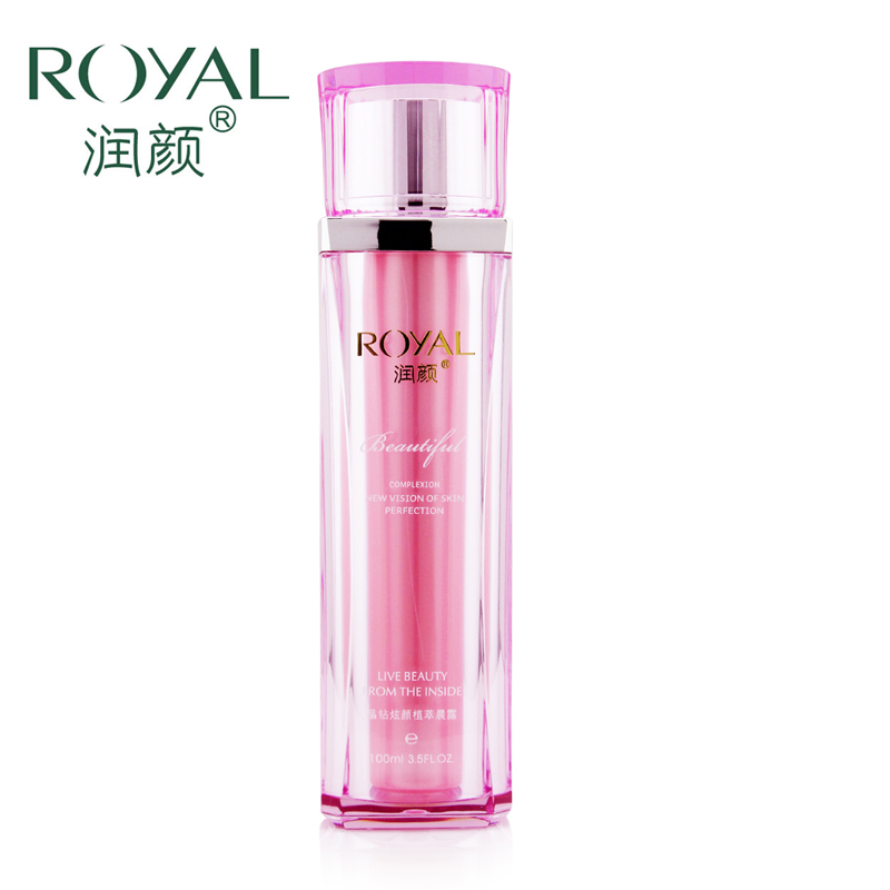 royal润颜 晶钻炫颜植萃晨露 正品美白保湿精华水 110g补水化妆品