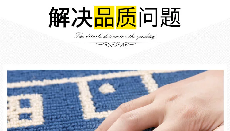 Tết Nguyên Đán Tết vui đỏ may mắn vào phong thủy Vương Cai cửa nhà thảm sàn nhà thảm cửa