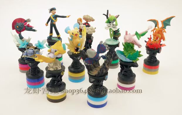 Pokemon Pokemon Pokemon Pokemon Doll Mô hình bàn tay Trang trí đồ chơi hoàn chỉnh - Capsule Đồ chơi / Búp bê / BJD / Đồ chơi binh sĩ mô hình my hero academia