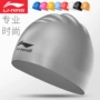 Mũ bơi Li Ning nam và nữ mũ bơi tóc dài người lớn silicone chống thoải mái phổ kháng kéo chuyên nghiệp đua nước 	kính mũ bơi phoenix