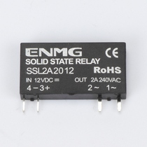 Sheet PLC interface solid state relay SSL2AH024 DC control AC 2A 220V with base