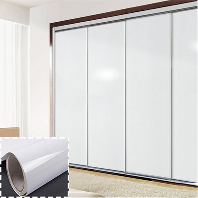 Kitchen Greaseproof Pure White Overall Closet Cupboard Tabletop Old Furniture Renovated Stickers Baking Varnish Waterproof Vegan Self-adhesive Wallpaper