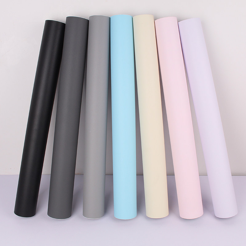 Vegetarian Dorm Thicken Furniture Renovated Stickers Dorm Room Self-Glued Wallpaper Wallpaper Pvc Cabinet Sticker Waterproof