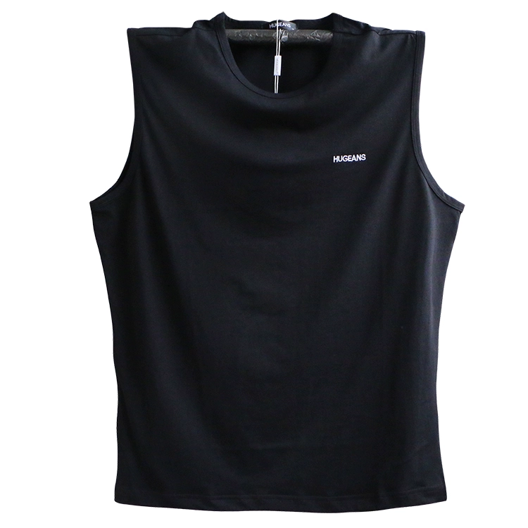 Áo vest nam thanh thiếu niên Châu Âu và Mỹ đơn giản rộng tay áo thấm mồ hôi cộng với phân bón để tăng mùa hè đầm lỏng tay áo siêu nhỏ