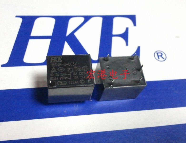 Huigang HKE HRS4H-S-DC5V relay 5 feet a set of conversion