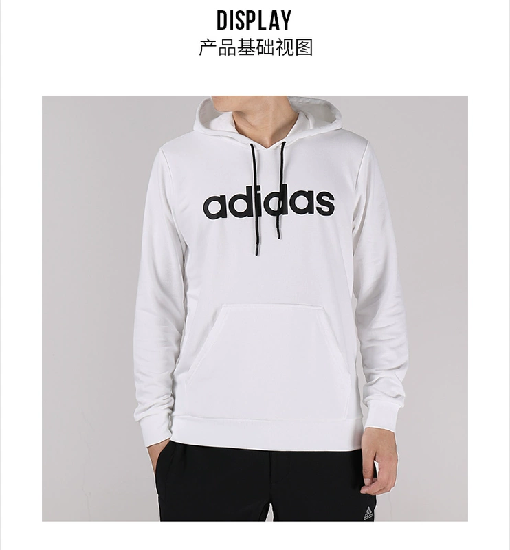 Adidas Adidas Men 2019 Xuân Mới Quần áo thể thao trùm đầu Áo len Neo Áo len DW8024 mũ đẹp nam