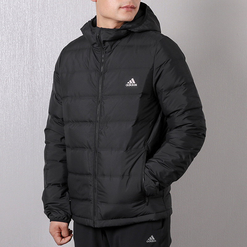 adidas short down jacket