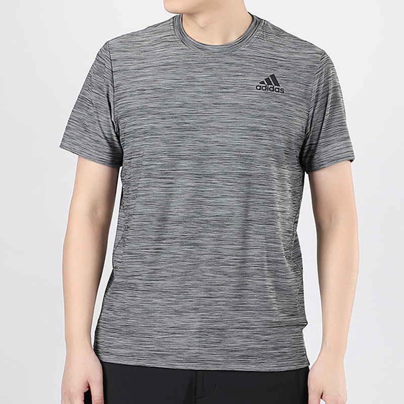 Adidas阿迪达斯短袖男2020夏季新款黑色运动半袖宽松T恤衫FL8478